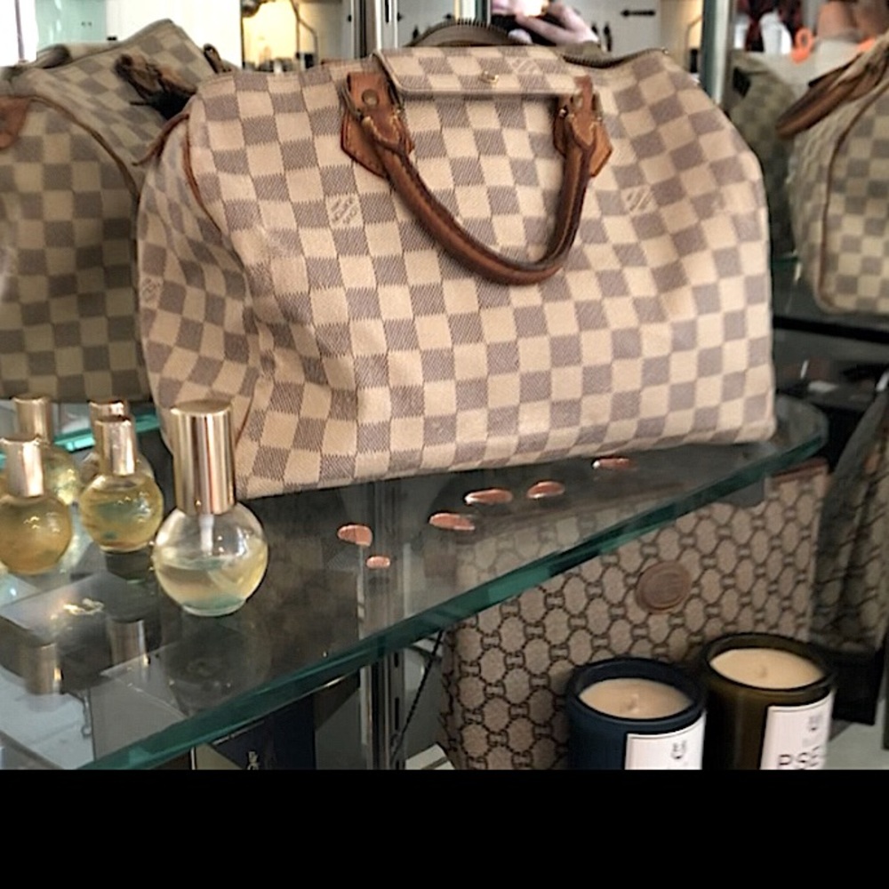 SOLD Louis Vuitton Speedy 25 in Damier Azure